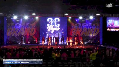 CheerCats LV - Ambush [2025 L3 Junior - D2 - Medium Day 2] 2025 The American Grand Grand Nationals
