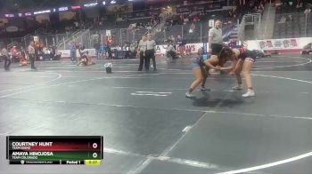 122 lbs 3rd Place Match - Courtney Hunt, Team Idaho vs Amaya Hinojosa, Team Colorado