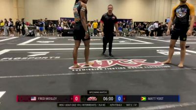 Fred Mosley vs Matt Yost 2024 ADCC Orlando Open at the USA Fit Games