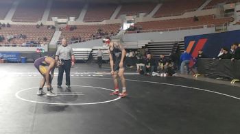167-D1 Champ. Round 1 - Ryland Moss, Liberty High School vs Angelo Boyd-Ortiz, Mesa High School