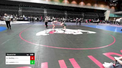 126 lbs Round Of 64 - Aidan Godley, Crater vs Ashton Lucero, Green River