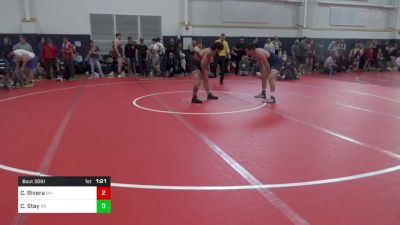 175-O lbs Quarterfinal - Christian Rivera, WV vs Chris Stay, PA