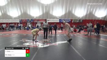 157 lbs Prelims - Tate Ortz, Clarion vs Miles Hoey, Michigan State
