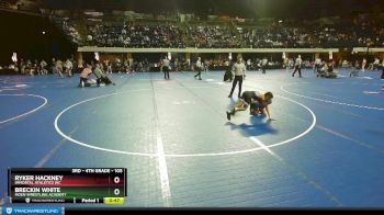 105 lbs Quarterfinal - Ryker Hackney, Immortal Athletics WC vs Breckin White, Moen Wrestling Academy