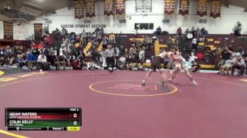 175 lbs Quarterfinal - Adam Waters, Faith Christian Academy vs Colin Kelly, Mt. Carmel