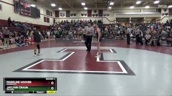 135 lbs Round 2 - Madeline Hoover, Mason City vs Jaylynn Craun, Oelwein