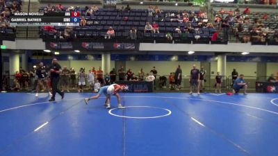 67 lbs Champ. Rd Of 32 - Mason Novelli, Avalanche Wrestling Association vs Gabriel Batres, South Side Wrestling Club