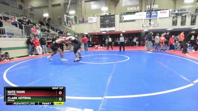 190 lbs 5th Place Match - Clark Hotema, DEWAR vs Nate Vann, Stilwell