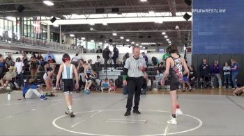 90 lbs Quarterfinal - Anson Young, Titan Elite Wrestling Club vs Mason Kutylowski, Roundtree Wrestling Academy