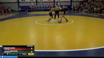 106 lbs Semifinal - Logan Bercume, Willamette vs Mason Hakki, Thurston