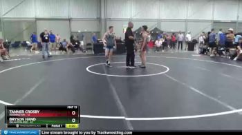 100 lbs Round 1 (8 Team) - Tanner Crosby, Washington vs Bryson Hand, Oklahoma Red