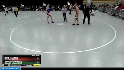 150 lbs Cons. Round 3 - Bryce Vernotico, Rockwall Training Center vs Jake Hanson, Izzy Style Wrestling