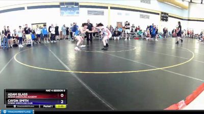 160 lbs Cons. Round 4 - Adam Glass, Region Wrestling Academy vs Caydn Smith, Hybrid Wrestling Club