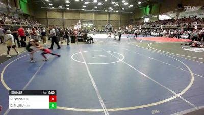 70 lbs Rr Rnd 2 - Rocky Stone, Stone Wrestling vs Diesel Trujillo, Pueblo County WC