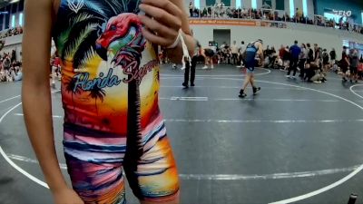 140 lbs Round 5 (6 Team) - Landon Calzadilla, Team Barracuda vs John Cheney, BHWC | Florida Supreme YG