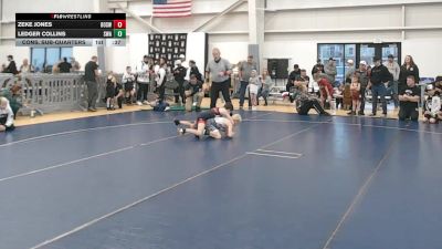 67 lbs Cons. Sub-quarters - Ledger Collins, Sanderson Wrestling Academy vs Zeke Jones, Brothers Of Steel Wrestling Club