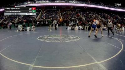 4A 165 lbs Cons. Semi - Mac Kopelman, Laney vs Ryan Thompson, Cardinal Gibbons