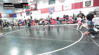 61 lbs Rr Rnd 2 - Jonah Aguayo, Grove Takedown Club vs Deacon Alfaro, Grove Takedown Club