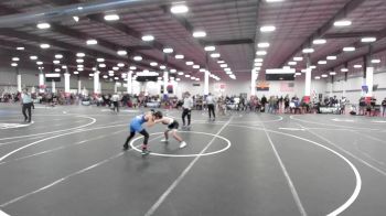 98 lbs Semifinal - Cole Diaz, Mountain View Scrappers vs Jax Molesky, Trybe