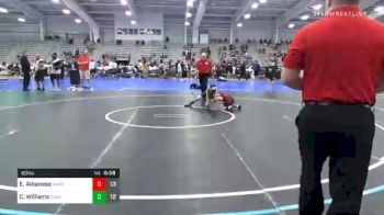 80 lbs Semifinal - Emilio Albanese, MatHawks vs Chase Williams, Revival Black