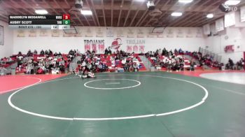 100 lbs Cons. Semi - Aubry Scott, Thunder Ridge vs Maddelyn Modawell, Mountan View