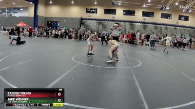 80 lbs Round 1 (8 Team) - Jake Wehner, Top Dawg Academy vs Zaeden Young, PitBull Terps