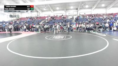 126 lbs Cons. Round 7 - Amin Rahimi, West vs Finn Jensen, Timpanogos