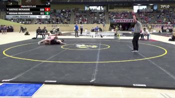 175 lbs Cons. Round 5 - KEIGAN REISENBECK, Ryle vs Justice McKague, Corbin