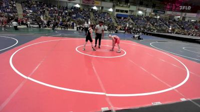 100 lbs Round Of 16 - Hudson Tribbett, Grit vs Lane Collins, Saguache Wolves