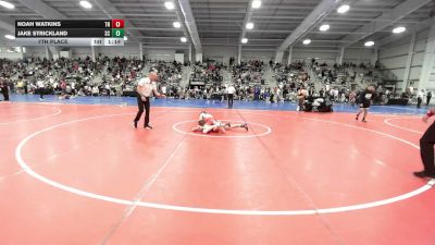 113 lbs 7th Place - Noah Watkins, TN vs Jake Strickland, SC
