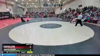 138 Boys Cons. Round 5 - Kaemon Cobb, Rocky Mountain High vs Griffin Bower, Black Fox Wrestling Academy