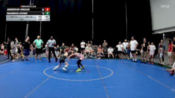 60 lbs Round 2 (4 Team) - Anderson Greaud, Upstate Uprising vs Maverick Jovino, The Outsiders