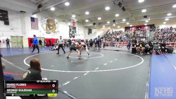 145 lbs Champ. Round 1 - Georgii Guledani, Calabasas vs Mario Flores, Don Lugo