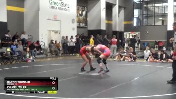 106 lbs Round 2 (16 Team) - Rilynn Younker, Illinois vs Chloe Utsler, Ankeny Girls Wrestling Club