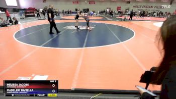 191 lbs Cons. Round 3 - Madeline Ramella, Lindenwood University vs Melissa Jacobs, Augsburg University