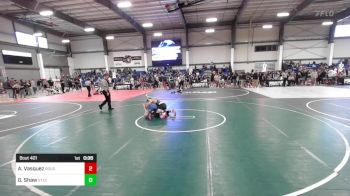 122 lbs Rr Rnd 1 - Adam Vasquez, Rough House vs Gabriel Shaw, Steelclaw WC