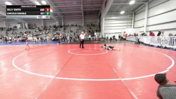 80 lbs Rr Rnd 1 - Billy Smith, All-American Wrestling Club Red vs Lincoln Knable, 4M Power
