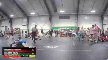 95 lbs Round 7 (8 Team) - Montero Royal, Steel Valley Renegades vs Thomas Patterson, Assassins