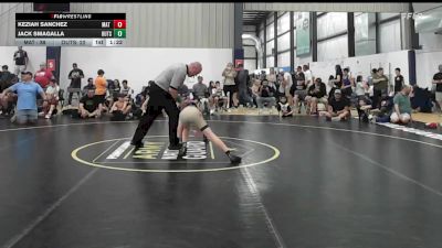 100 lbs Rr Rnd 4 - Keziah Sanchez, Mat Demon - K8 vs Jack Smagalla, Outsiders Wrestling Club - K8