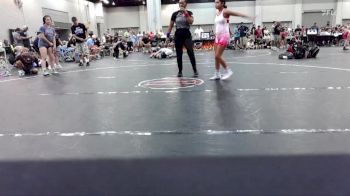 100 lbs Round 5 (10 Team) - Zolah Williams, Backyard Brawlers Pink vs StellaRose Munoz, Team Palmetto