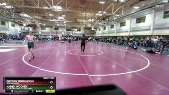 110 lbs Cons. Semi - Kaden Wookey, Clark/Willow Lake Cyclones vs Bryson Thomasson, Beulah-Hazen