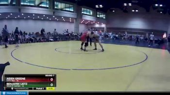 182 lbs Round 7 (10 Team) - Benjamin Lietz, Wildcat Nation vs Aiden Greene, S.E.O. Red