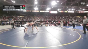 6A 175 lbs 5th Place Match - James Ferguson, Eagle vs Landon Moore, Post Falls