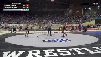 157 lbs Champ. Round 1 - Clayton Shaddix, Great Crossing vs Dex Wilkerson, Doss