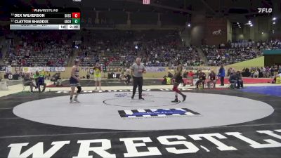 157 lbs Champ. Round 1 - Clayton Shaddix, Great Crossing vs Dex Wilkerson, Doss