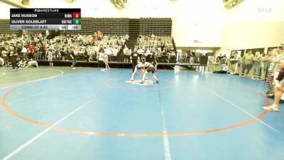 87-J lbs Consi Of 8 #2 - Jake Hudson, Northern Delaware Wrestling Academy vs Oliver Goldblatt, High Pace Wrestling Club