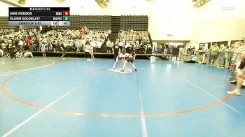 87-J lbs Consi Of 8 #2 - Jake Hudson, Northern Delaware Wrestling Academy vs Oliver Goldblatt, High Pace Wrestling Club