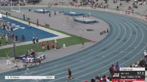 2026 AAU Junior Olympic Games - Youth Boys' 1500m, Finals 1 - Age 12