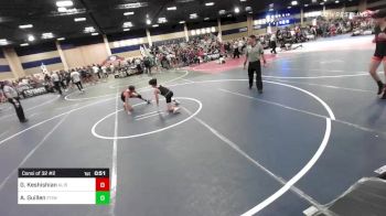 106 lbs Consi Of 32 #2 - Garen Keshishian, Aliso Niguel HS vs Aaron Guillen, Etiwanda HS