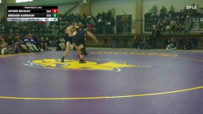 157 lbs Jayden Beckley, Campbell County vs Bridger Garrison, Butte
